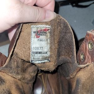Red wing shoes boots